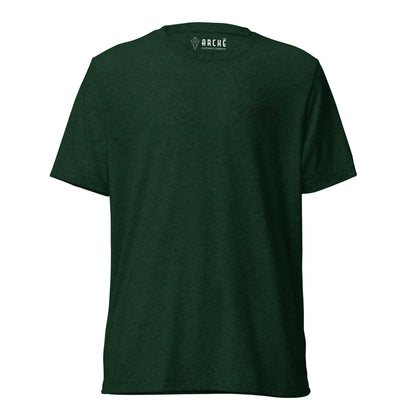 Archē Original Full Logo T-Shirt Green Geometric Logo